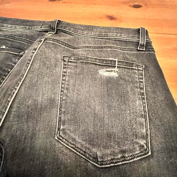 Mens Black J Brand Distressed Boot Cut Stretch Jeans 34 waist 30 length. - Picture 6 of 6